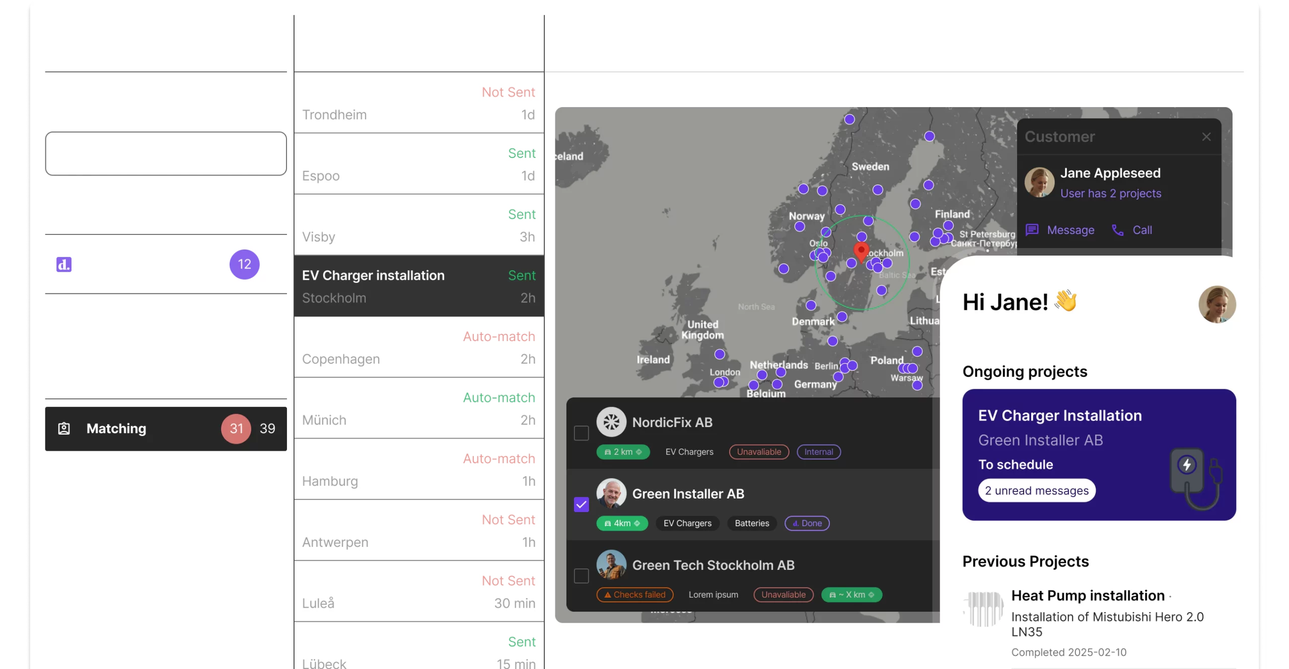 Done platform screenshot